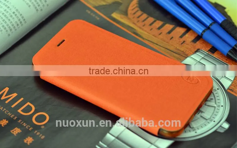 for iphone 6 leather case, pu leather flip case 2015 new arrival
