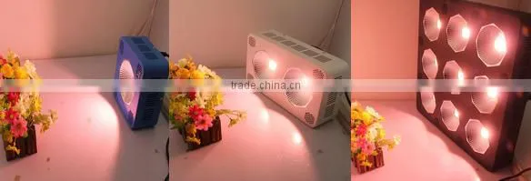 Full spectrum 3w led grow light all red bloom