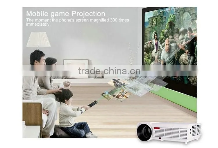 3000 lumens led projector support wifi and android