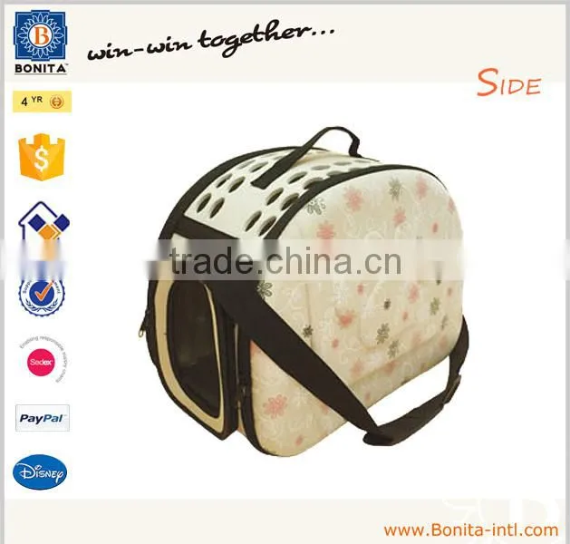 Hot selling EVA pet products dog carrier travel bag pet outside bag