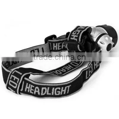 led outdoor sport headlamps plastic led headlamp battery pack