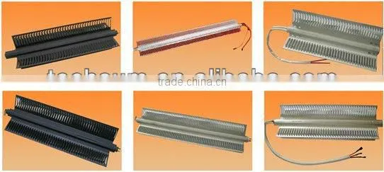 x-shape electric convector heating element