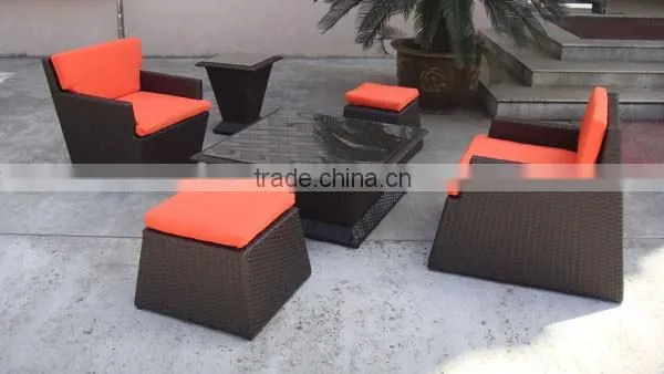 Obelisk Stackable Sofa Set Garden Rattan Sofa Furniture