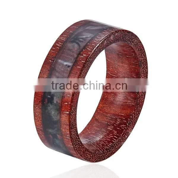 New Men Ring, Men's Wooden Finger Ring
