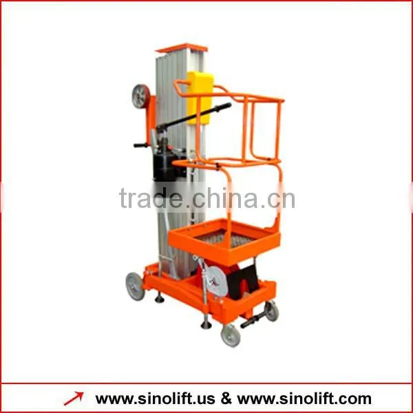 SGTWY Series Aluminum Mast Aerial Work Platform
