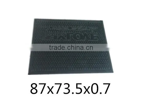custom thin door mat rubber