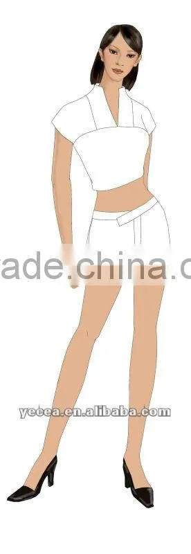 Wholesale inxpensive elegant promotional uniform (OEM)