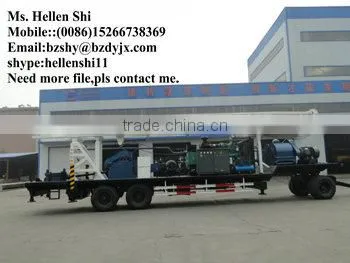 BZT600SZ trailer mounted water well drilling rig