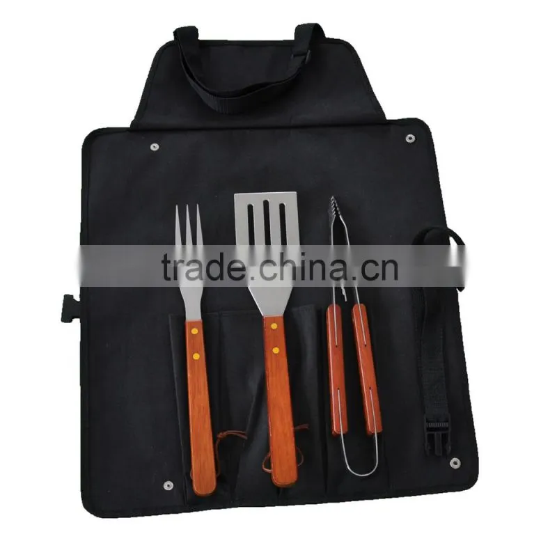 hot sale bbq tool set with apron new style bbq tool set popular bbq tool set