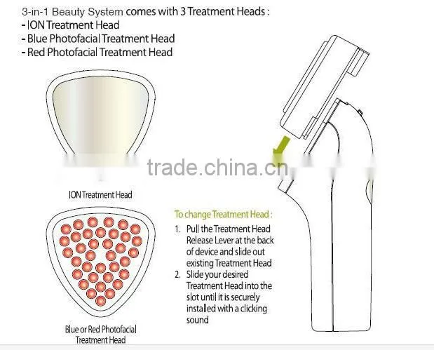 wholesale beauty care product portable handheld multi function LED light face beauty device colon hydrotherapy machine