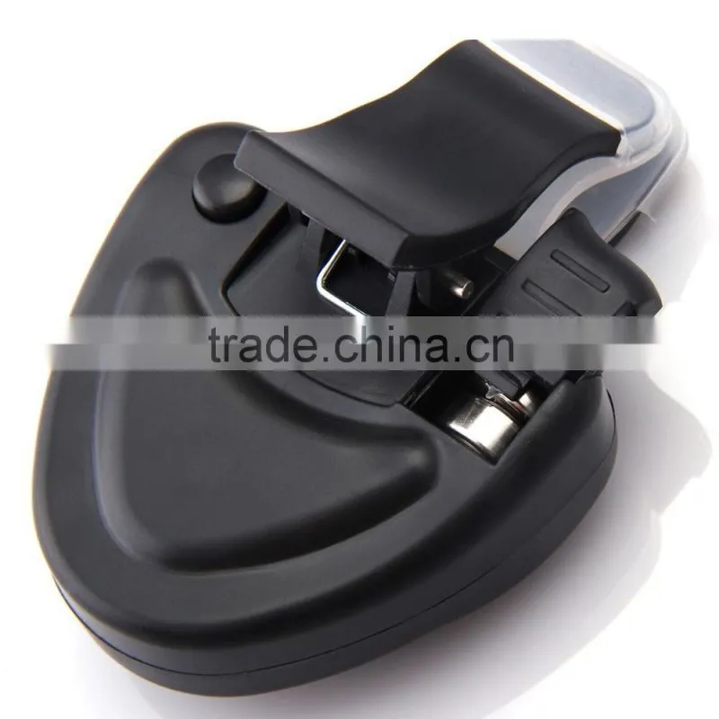 Black Universal Fishing Alarm Electronic Fish Bite Alarm Finder Sound Alert LED Light Clip On Fishing Rod