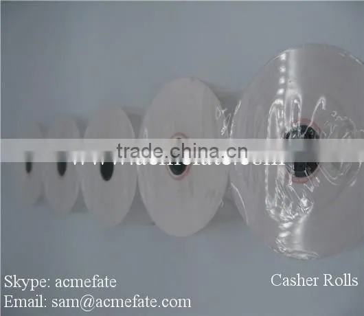 Cash Register Paper Logo Printed Pos Atm Machine Paper Roll 80x80
