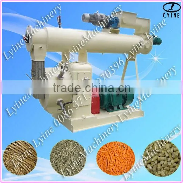 Stainless steel ring die cattle feed pellet production line