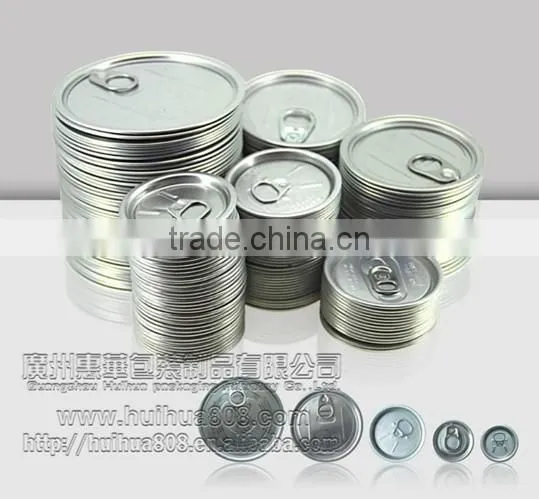 Aluminium Easy Open End for Canned Food Pacakging