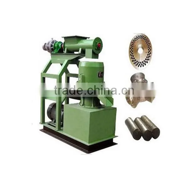 Flat feed pellet machine in China