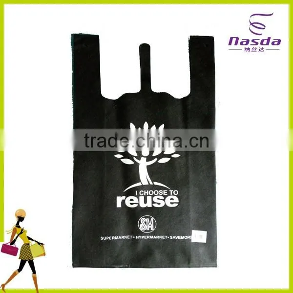 grocery nonwoven vest handle carrier