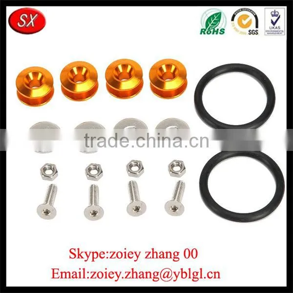 China Supplier Custom Steel Flat Low Profile Panel Fasteners