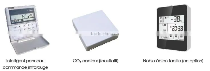 Roof Heat Energy Recovery Fresh Air Ventilators Purify PM2.5