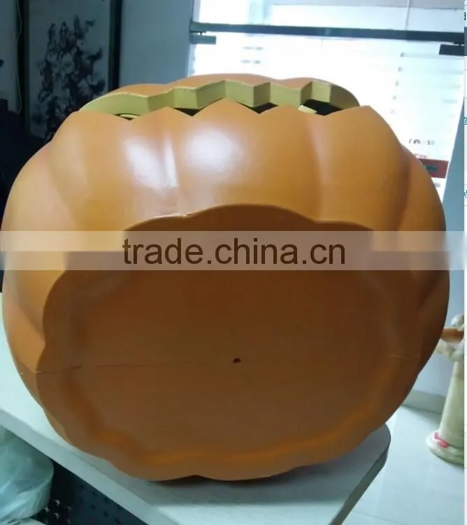 OEM Blow Molding Halloween Large Pumpkin Decoration Pumpkin Plastic Sculpture Huizhou Factory