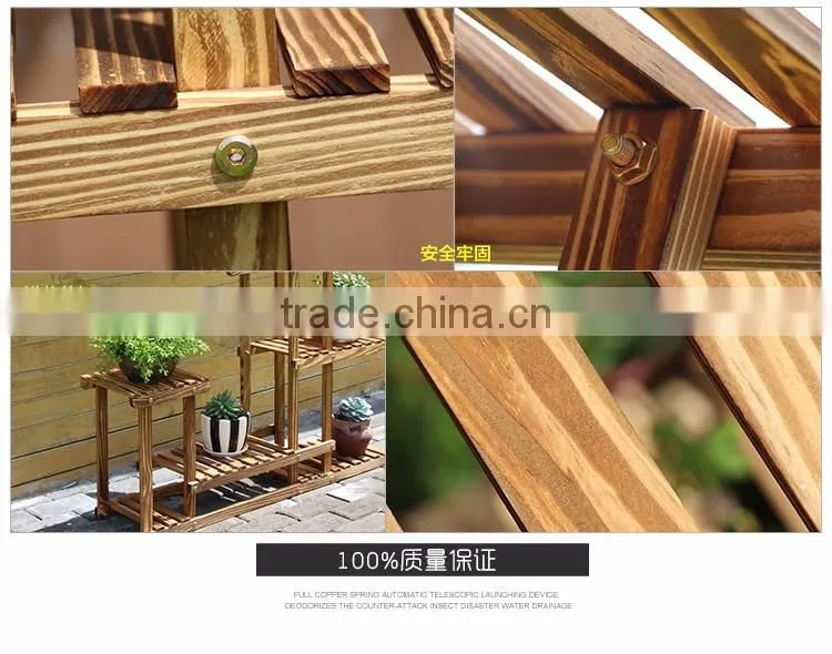 2016 wooden flower pot stand pictures