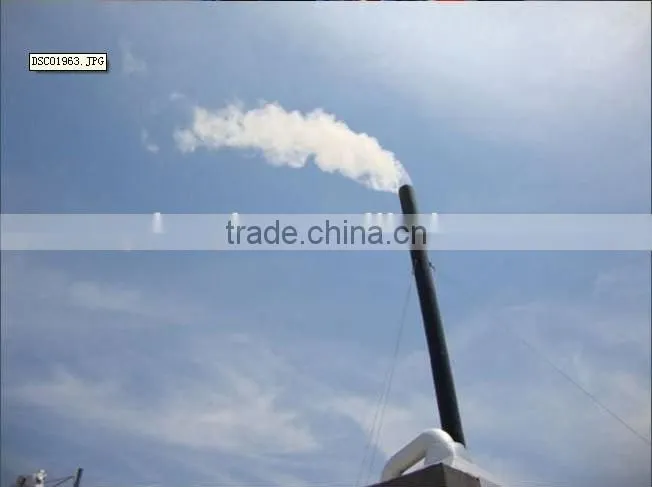 45%-55% output waste tires to oil pyrolysis machine