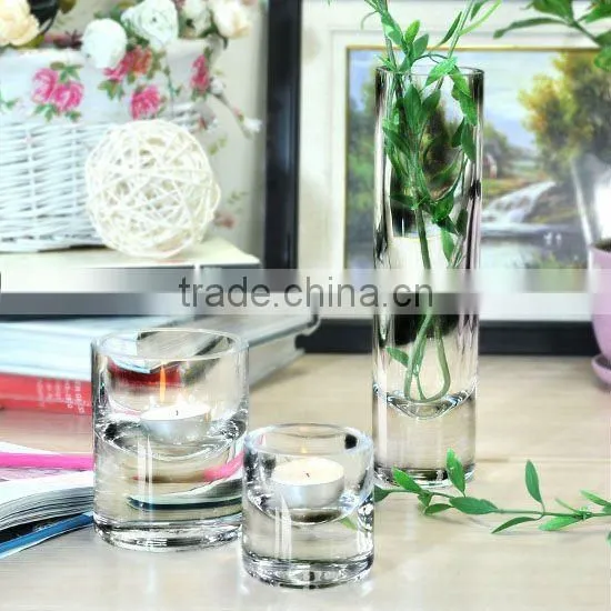 bulk small inner globe clear glass votive tea light wedding stand candle holders
