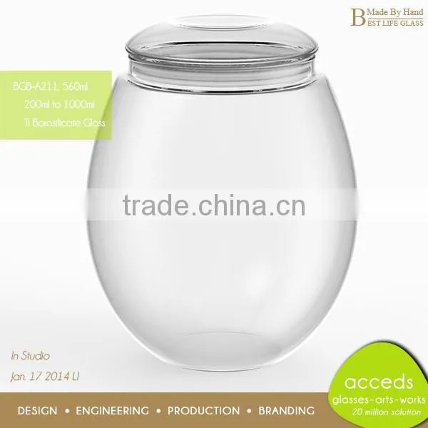 Wholesale Decorative Cheap Empty Airtight Glass Juice Jars