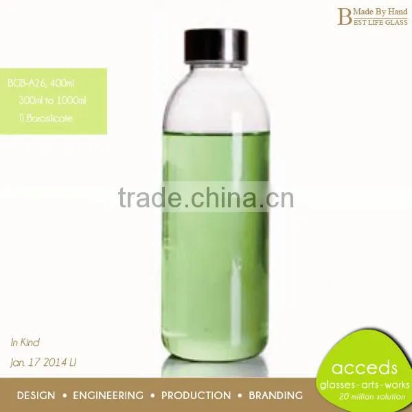 Borosilicate Clear Glass Carafe