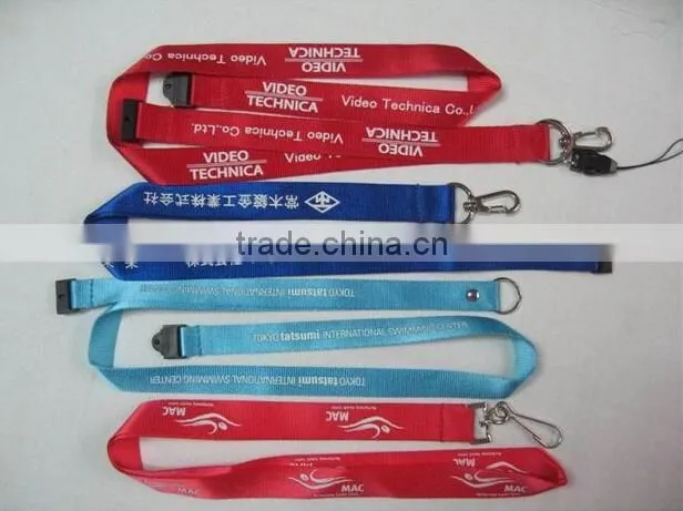 Fashion reflective orange solid color bottle lanyard for sale