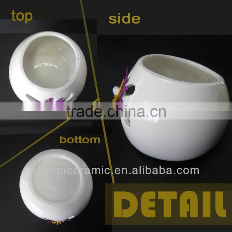 Ceramic christmas tree urns
