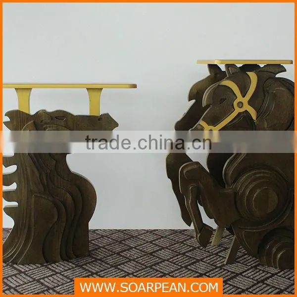 Display Racks Wood Display Stand Wood Carving Horse