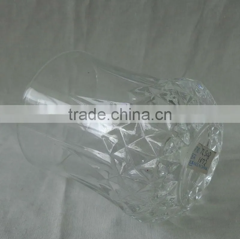 Clear popular whiskey glass cup