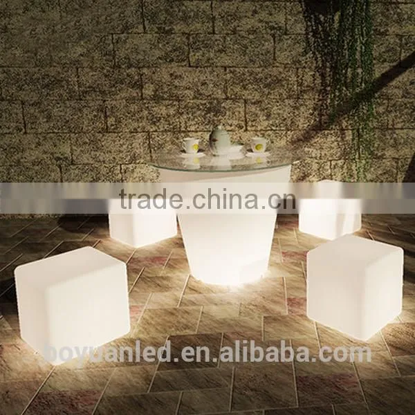 meeting table Waterproof rechargeable mobile contro led chair