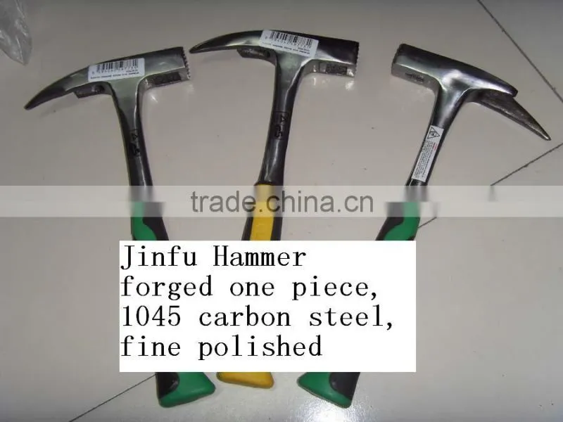 British/American claw hammers with hictory/plastic-coating/steel/wooden handle&one piece roofing hammer