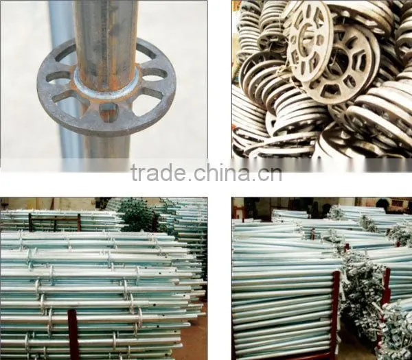 Ringlock scaffolding system-standard