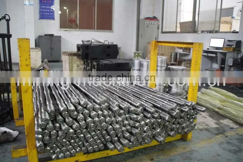 Teisaku TR210 hydraulic hammer through bolt