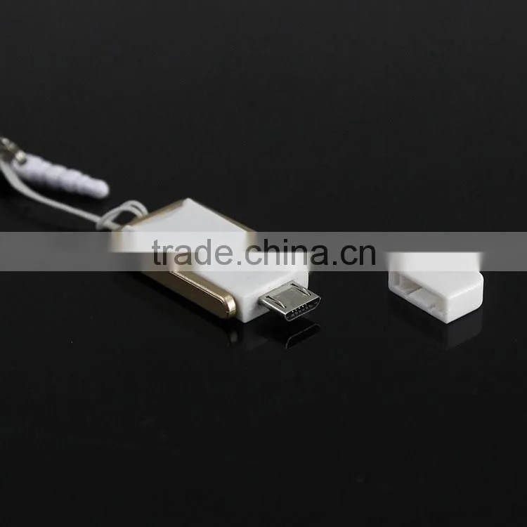 Mini 2in1 Micro USB 2.0 OTG Adapter + SD TF card reader
