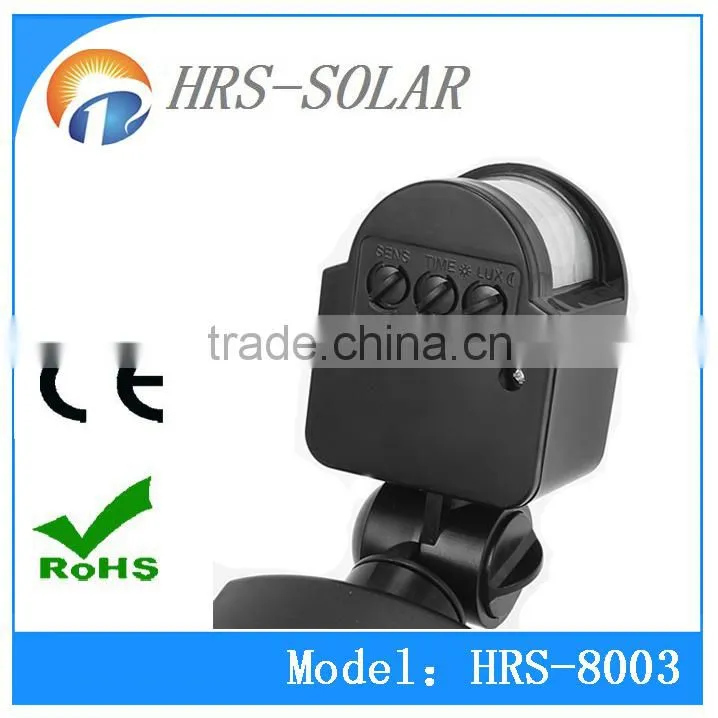 Motion Sensor Solar Power 60 White LED PIR Light Home Garden Security Led Flood Light