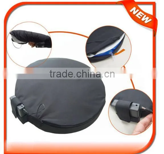 Battery Powered Infrared Carbon Fiber Heated Outdoor Stadium Seat Cushion