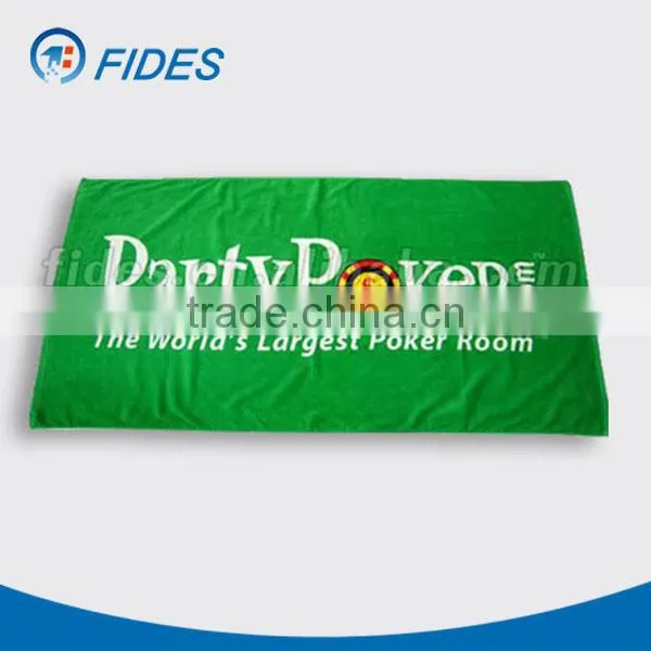 promotion custom printed micro fiber beach towel