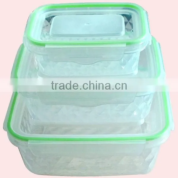 Take away Plastic Lunch Box with Lock