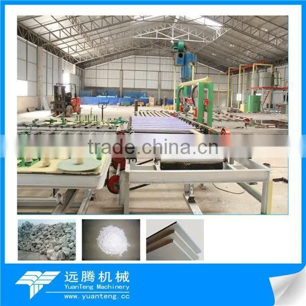 China best quality automatic plaster board production line