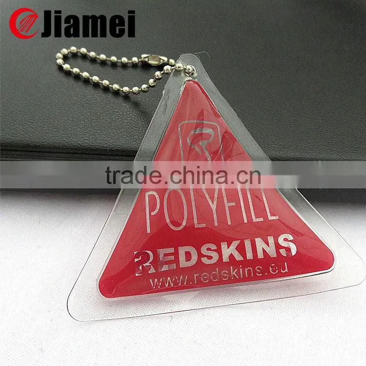 Custom design jacket soft PVC down feather hang tag
