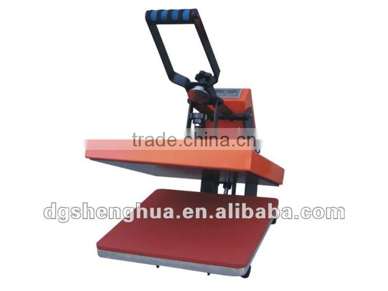 Semi-automatic magnetic auto-open heat press machine, clothes sublimation transfer printing