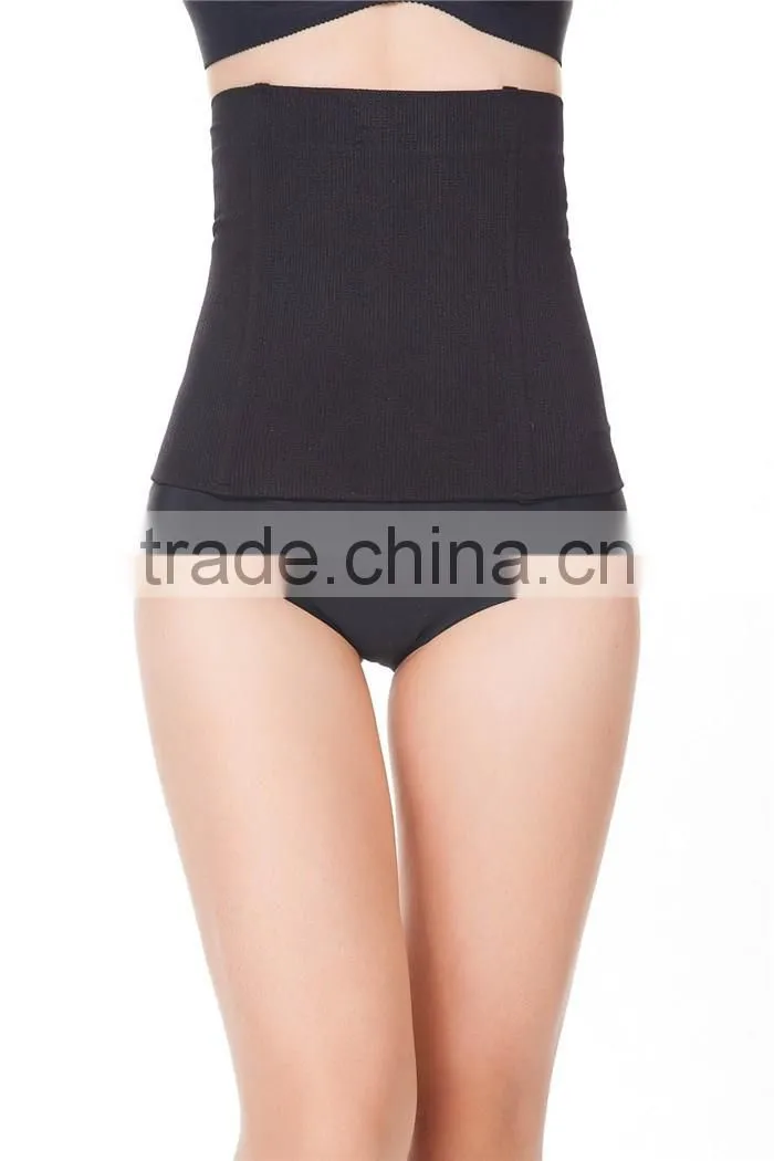 Women's Shapewear Wide Seamless elastic underbust waistband crochet waistband