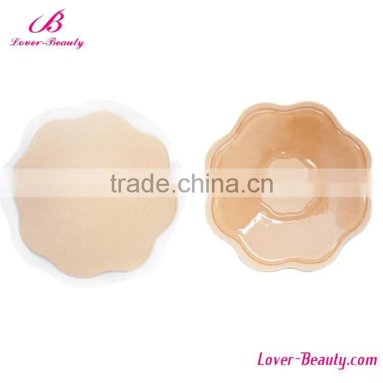 New Design Black Breathable Sexy Silicon Nipple Covers