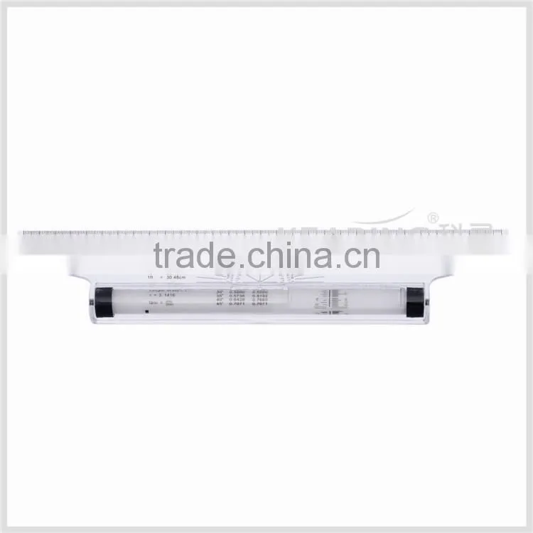 Kearing manufacture high quality 30cm&12 inch parallel rolling ruler#MPR30