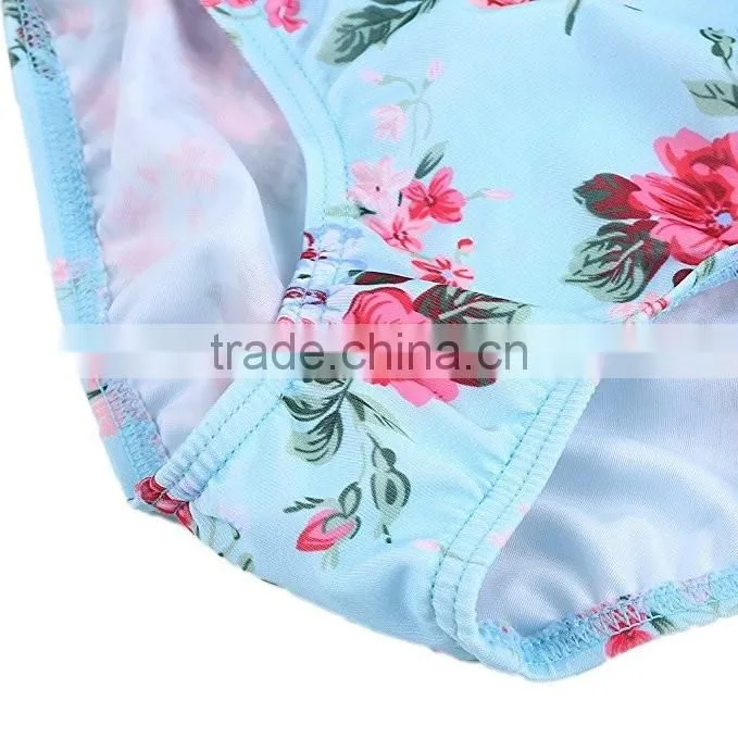 Girl hot biniki flowers swimsuit baby boutique clothing open girl full photo