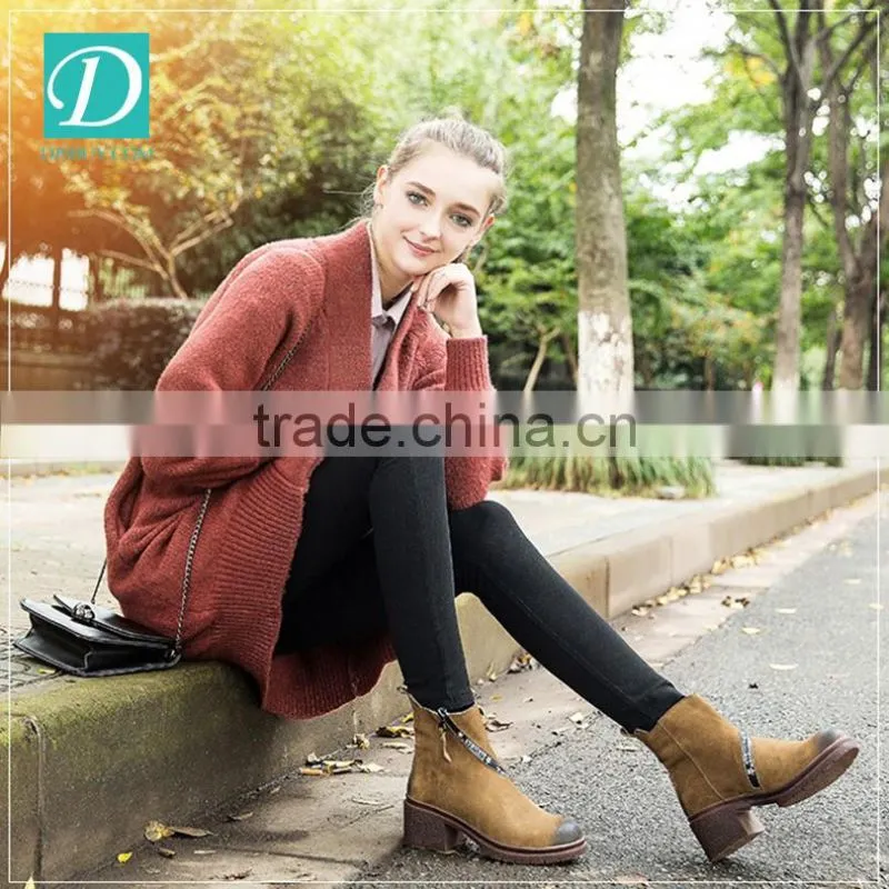 2016 New Arrival Winter High Quality Ladies Pu Boot,Fashion Girl Shoes