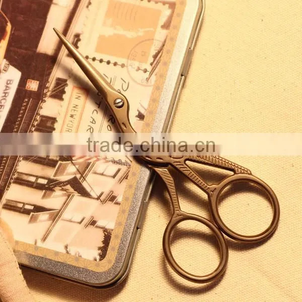 Antique Zakka Scissors Embroidery Bird Scissors Craft Thread Scissors